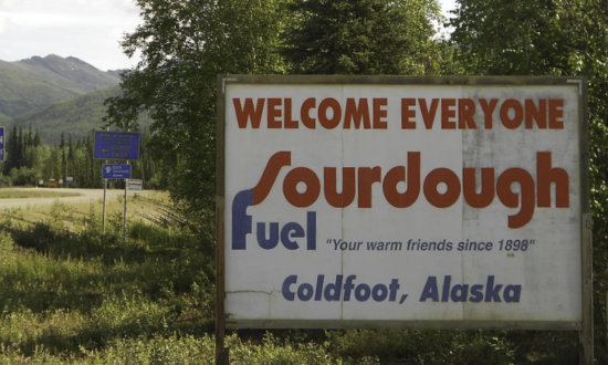 Welcome Everyone to Sourdough Fuel in Coldfoot, Alaska ... "Your warm friends since 1898" 