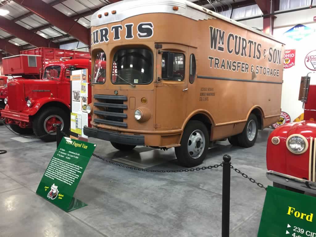 Van from Wm Curtis & Son Transfer & Storage ... at the Iowa 80 Trucking Museum