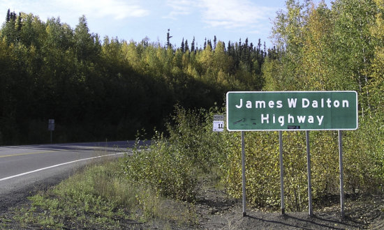 The James W. Dalton Highway in Alaska