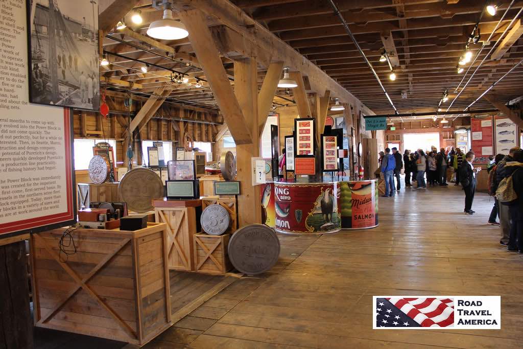 Shop for authentic Alaska gifts at 12 shops located in the historic Cannery complex in Hoonah