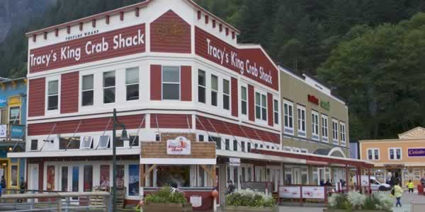 Tracy's King Crab Shack in downtown Juneau