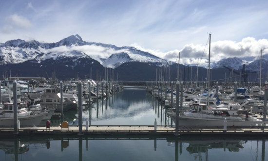 Boat docks at Seward, Alaska