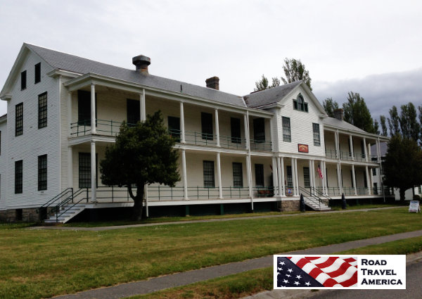 One of the settings of the movie An Officer and a Gentleman, at Fort Worden, in the State of Washington