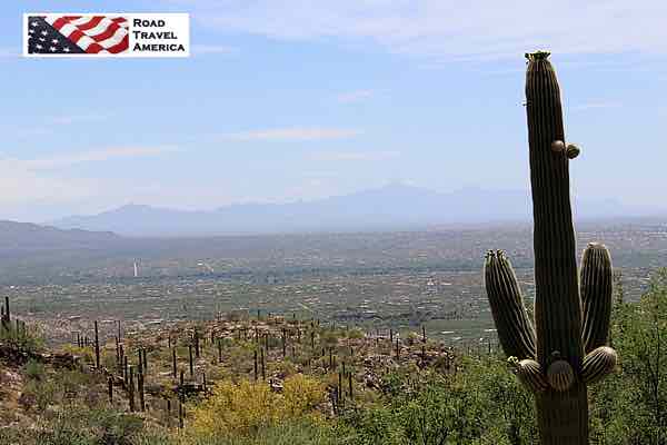 View of Tucson from the Mount Lemmon Scenic Byway