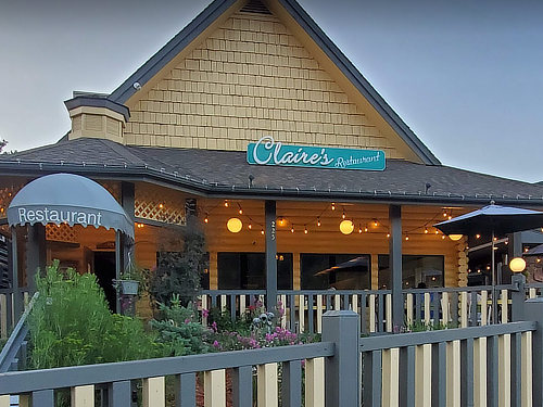 Claire's Restaurant ... one of the many popular dining options in Estes Park