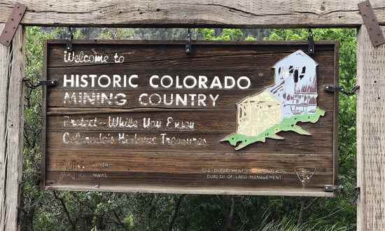 Welcome to Historic Colorado Mining Country 