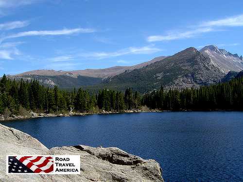 Bear Lake in Rocky Mountain National Park in Colorado