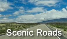 Scenic roads, byways and highways, with maps, directions and things to do