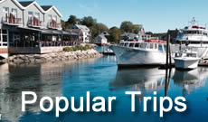 Popular trips and destinations in America, with maps, travel tips, photographs and lodging options
