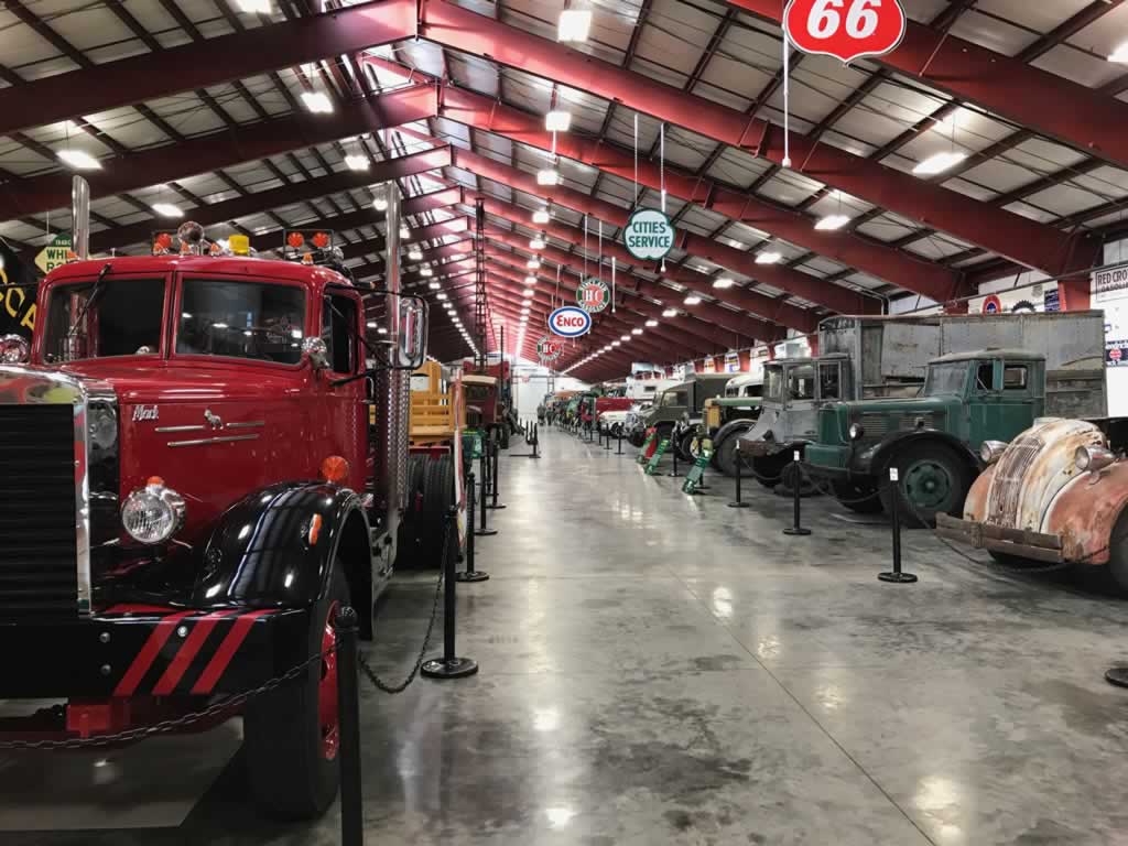 Inside the Iowa 80 Trucking Museum