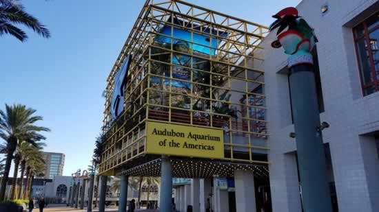 The Audubon Aquarium of the Americas in New Orleans