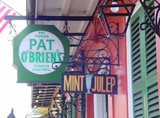 Pat O'Brien's in the New Orleans French Quarter