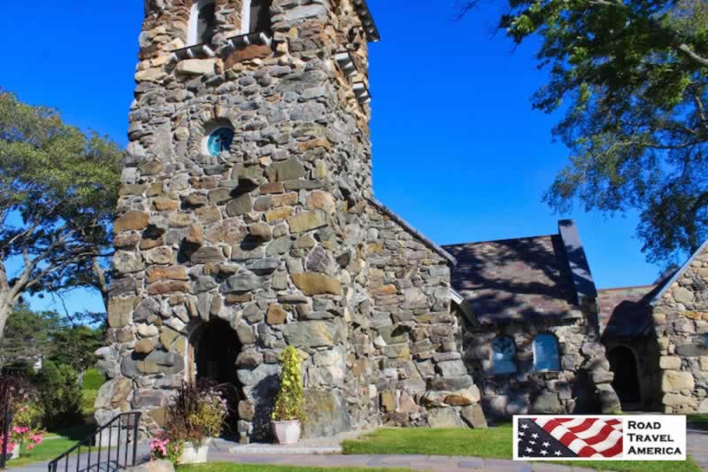 The historic Saint Ann's Church in Kennebunkport