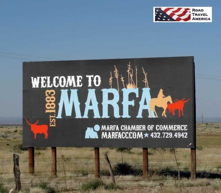 Welcome to Marfa ...Established 1883