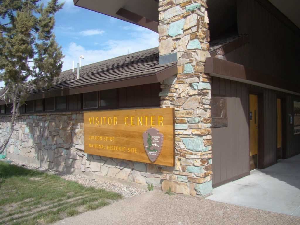 Golden Spike Visitors Center in Utah