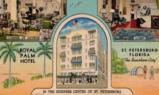 Royal Palm Hotel in St. Petersburg, Florida