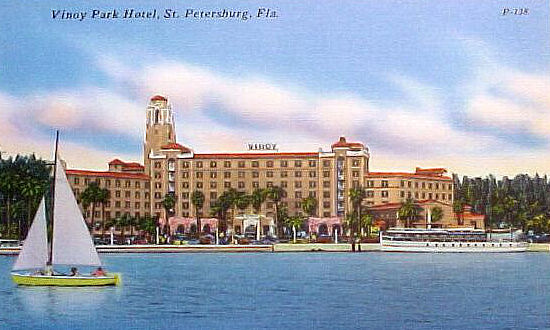Vinoy Park Hotel in St. Petersburg, Florida