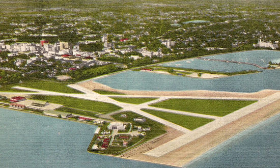 Albert Whitted Airport in St. Petersburg, Florida