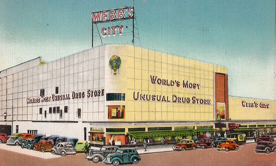 Webb City, world's most unusual drug store, St. Petersburg, Florida