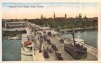 Lafayette Street Bridge in downtown Tampa, Florida