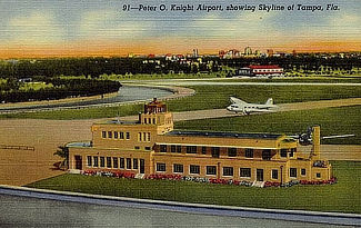 Peter O. Knight Airport Terminal ... Davis Islands, Tampa, Florida