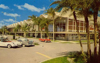 Sears, Roebuck & Co. store  at 2010 East Hillsborough Avenue in Tampa, Florida, built in 1957