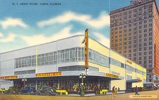 W.T. Grant store, downtown, Tampa, Florida