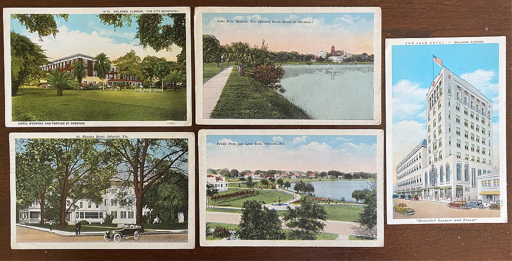 Orlando, Florida vintage picture postcards for sale